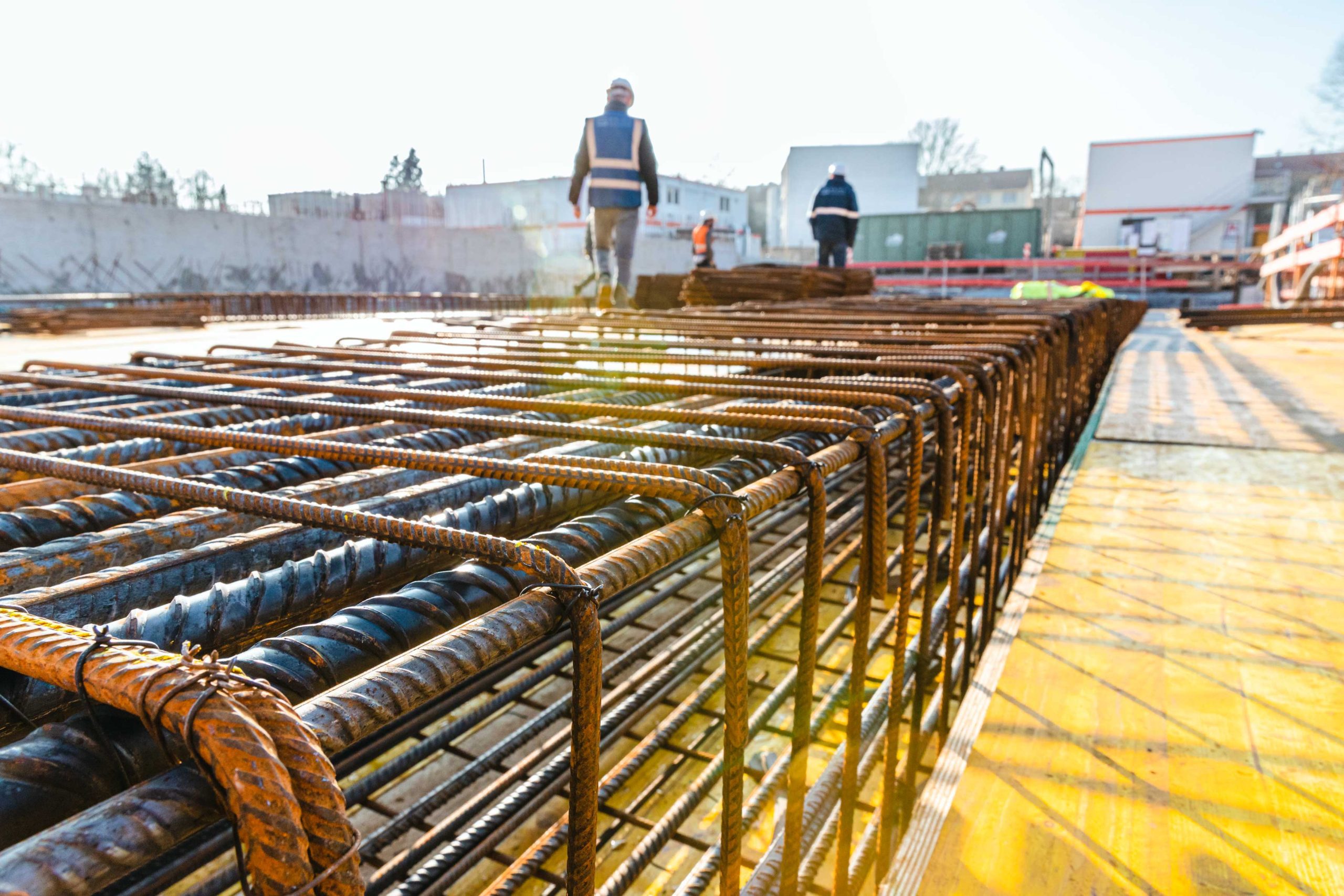 Eine Kombination aus Bauen-im-Bestand und Neubau - Baustellenbesichtigung in Neu-Isenburg Stadtquartier Süd.